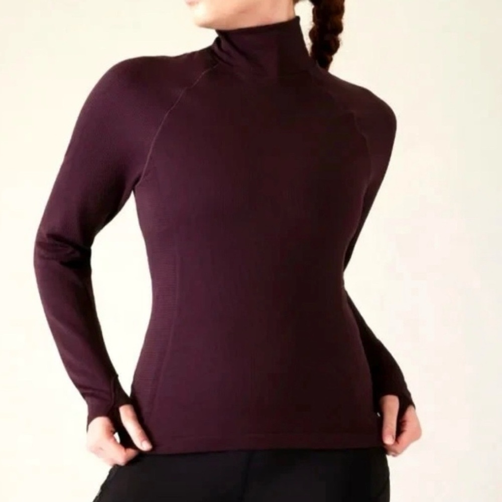 NEW Athleta Flurry Seamless Turtleneck